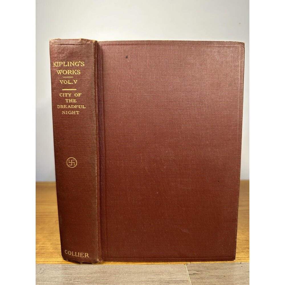City of the Dreadful Night Rudyard Kipling Sahib Edition Vol V Illustrated HC